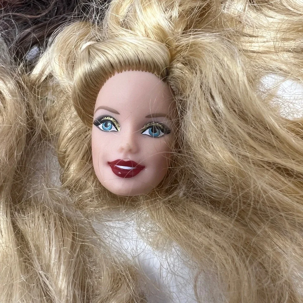 Barbie Ken Doll Heads 20 Vtg Modern Holiday Fashionista 90's Y2K Replacement
